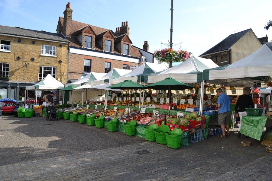 Hertford Farmers' Market Visit Herts